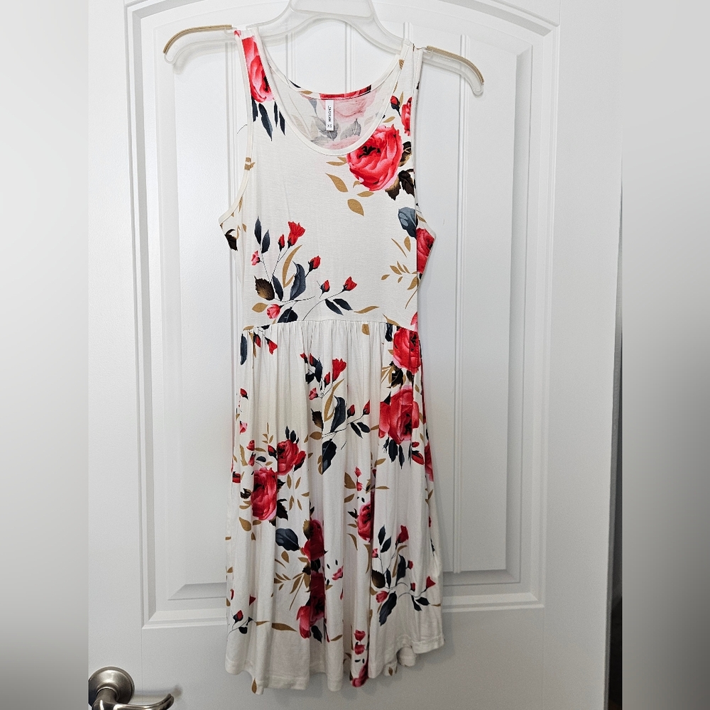 Floral Sleeveless Dress